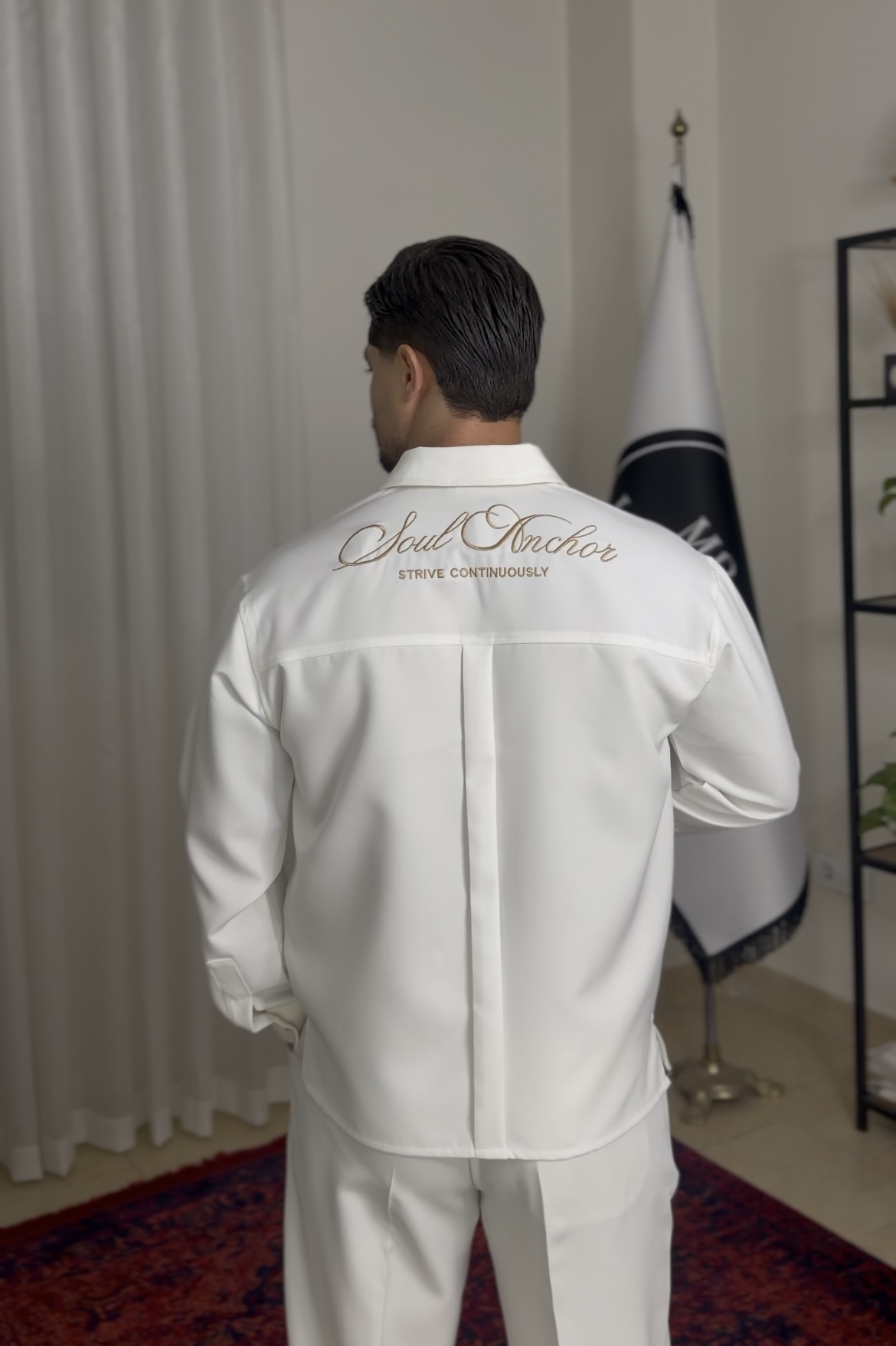 پیراهن باکسی گلدوزی